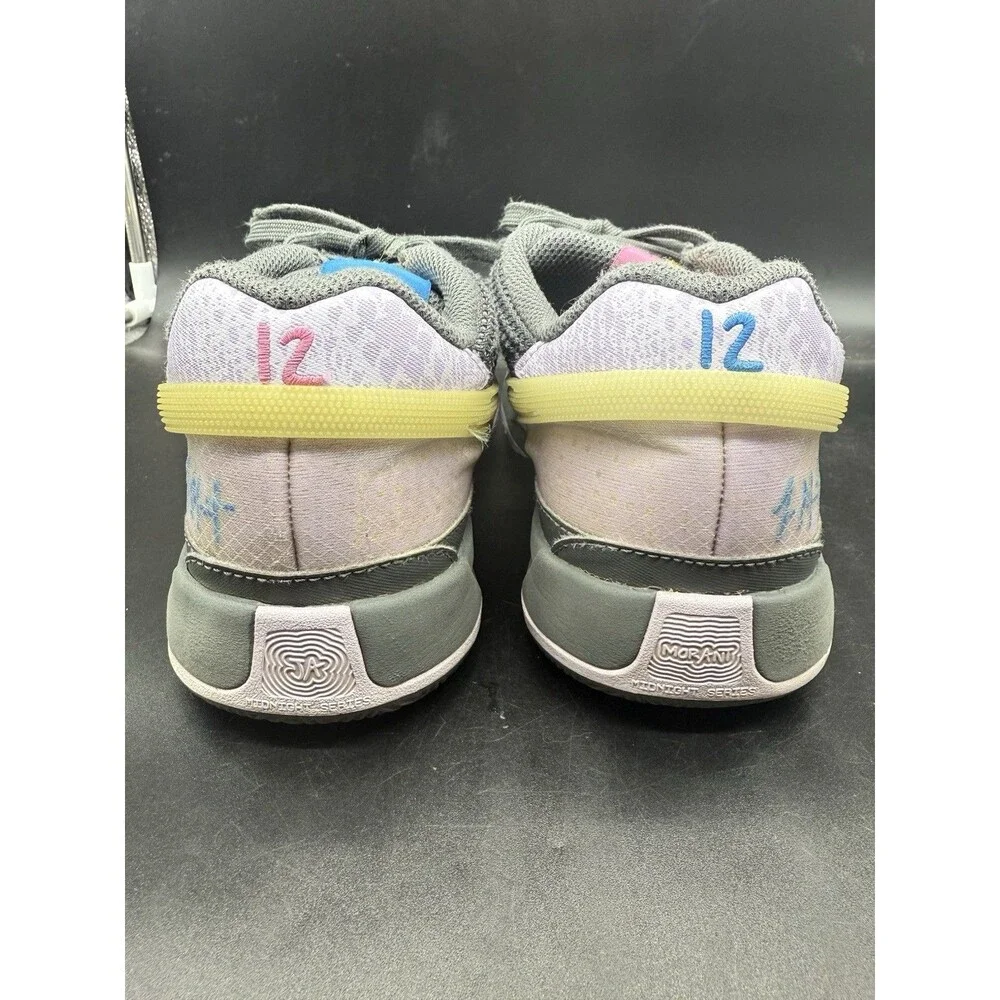 Nike JA 1 Night Youth Size 7Y DX2294-002 Gray Purple Shoes Womens 8.5